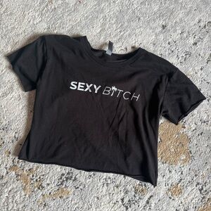 Sexy B🌴tch Crop Top